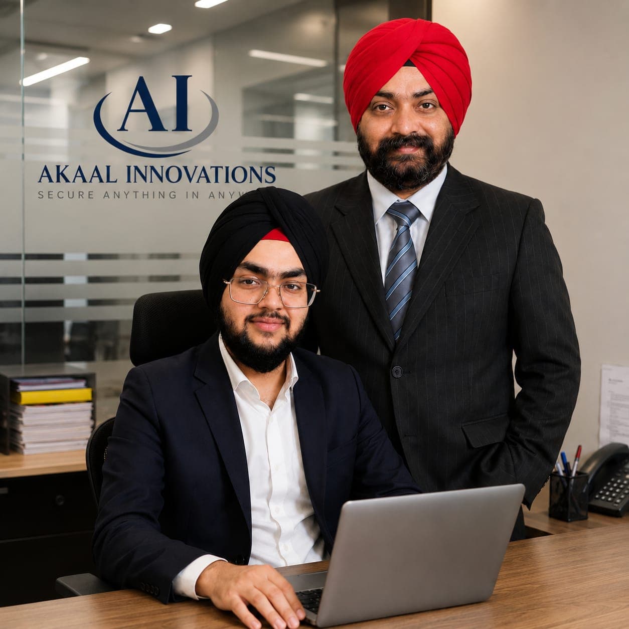 Akaal Innovations Founders — Mr. Saravjeet Singh & Mr. Ramanpreet Singh